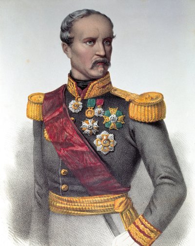 İtalyan kırsalında Marechal Patrice de Mac Mahon