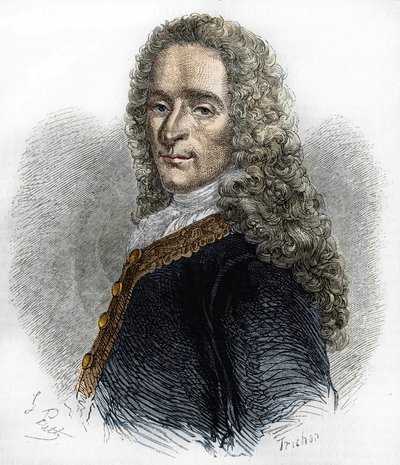 Fransız yazar Marie-François Arouet de Voltaire
