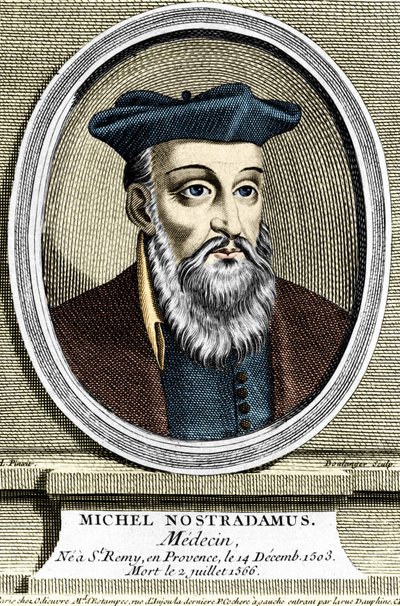 Doktor ve astrolog Michel Nostradamus