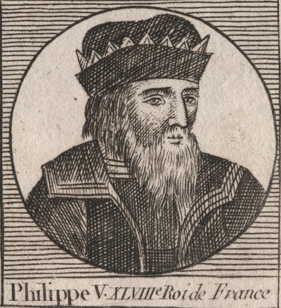 Uzun Philip V (1294 - 1322), Fransa Kralı - Philippe V (1294-1322) 
