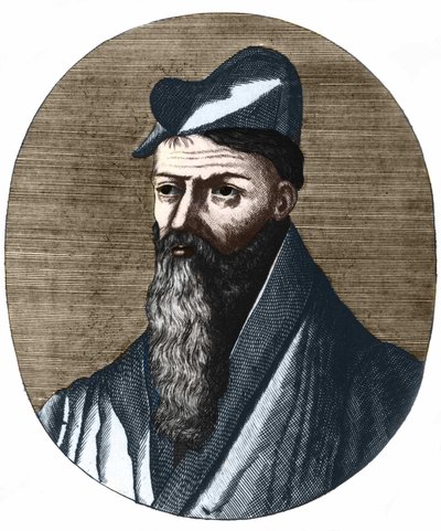 Pierre Belon'un Portresi 1517-1564. Fransız doğa bilimci ve doktor. Özel koleksiyon. by Unknown artist