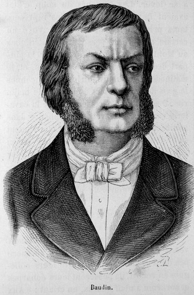 Pierre Charles Louis Baudin (1748-1799), Fransız politikacı portresi. by Unknown artist