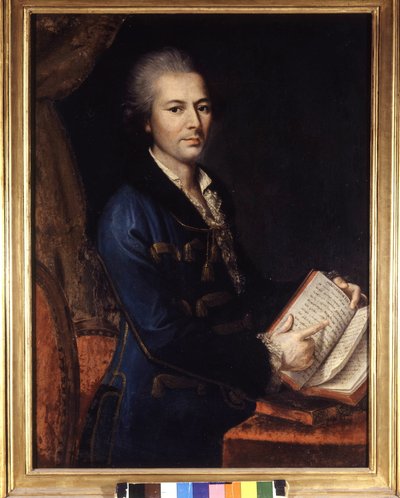 Pietro Verri'nin Portresi (1728 - 1797). Anonim resim. 18 veya 19. yüzyıl. Milano Müzesi by Unknown artist