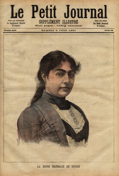 Sırbistan Kraliçesi Nathalie