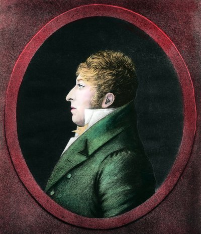 Rodolphe Kreutzer (1766-1831) Fransız kemancı ve bestecinin portresi. 19. yüzyıl Özel Koleksiyonunun gravürü by Unknown artist