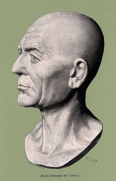 Afrikalı, general ve Romalı devlet adamı Scipio