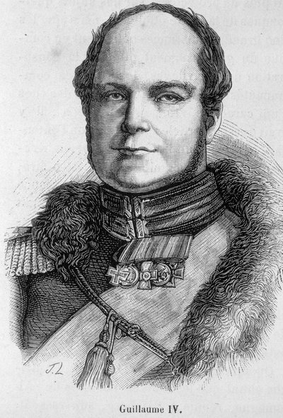 William IV (1765 - 1837), İngiltere ve İrlanda Kralı portresi by Unknown artist