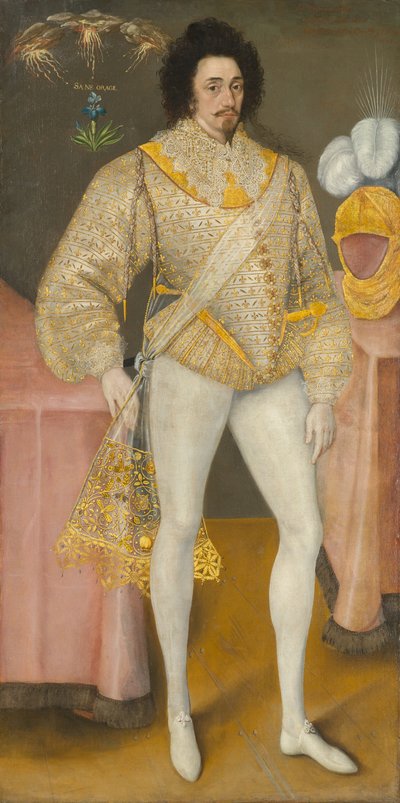 Bir Adamın Portresi, muhtemelen Sir Edward Stafford (1552-1605), yaklaşık 1590 (tuval üzerine yağlı boya) by Unknown artist