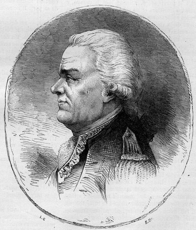 Grasse Kontu Portresi (Francois Joseph Paul, Marquis de Grasse Tilly) (1722-1788), Amerikan Bağımsızlık Savaşı