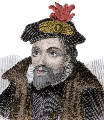 Northumberland Dükü John Dudley (1501-1553) (John Dudley) portresi by Unknown artist