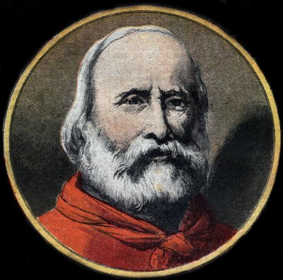 İtalyan askeri ve politikacı Giuseppe Garibaldi