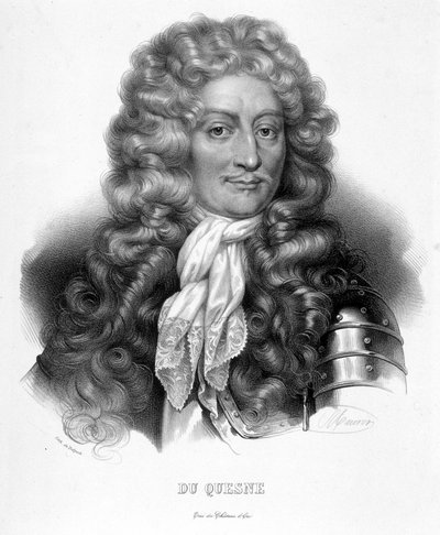 Marquis Abraham Duquesne, Fransız denizci (1610-1688) portresi by Unknown artist