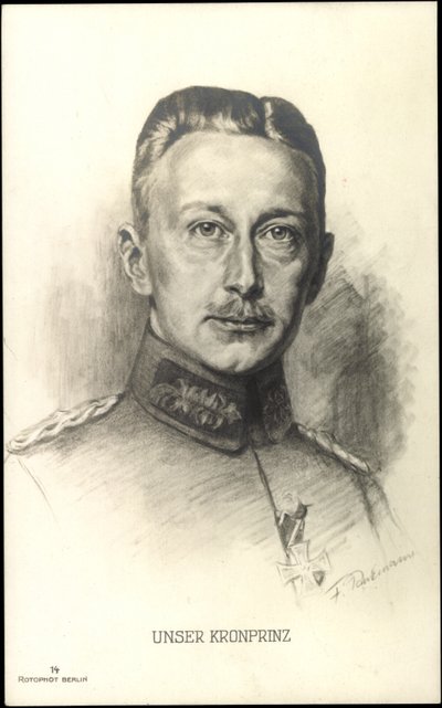 Prusya veliaht prensi Wilhelm von Prussia