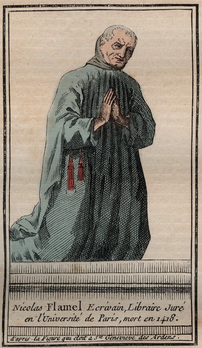Fransız simyacı Nicolas Flamel