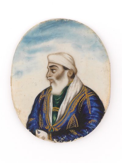 Portre, muhtemelen Dina Nath'in kardeşi Ayodeya Prasad'ın by Unknown artist