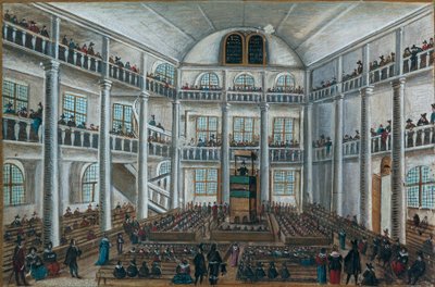 Charenton Protestan kilisesi, Dostlar Kitabı'ndan, Spira by Unknown artist