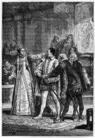 İngiltere Kraliçesi I. Elizabeth, 2. Essex Kontu Robert Devereux