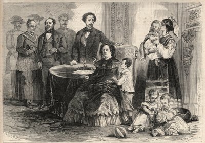 İspanya Kraliçesi II. Isabella (Bourbonlu Isabella) (1830-1904) ve Bourbonlu Assisili François veya İspanya Kralı I. François (1822-1902), Eylül Devrimi