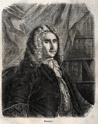 Rene Antoine Ferchault de Réaumur. Fransız fizikçi ve doğa bilimci 1683-1757 by Unknown artist