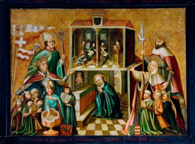 Polonya Kralı II. Ladislas Jagellon ve Polonya Kraliçesi I. Hedwig