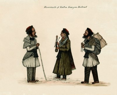 ?Kulloo Kangra Bölgesi sakinleri?, 1850 dolaylarında by Unknown