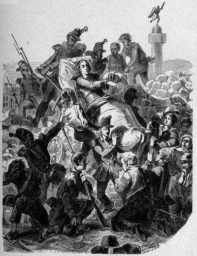 Devrim 1848: “” Başpiskopos Denis Affre (1793-1848) 1848