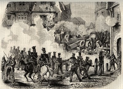 Devrimler 1848 - 1849, Almanya, Frankfurt - Birlikler 18 Eylül