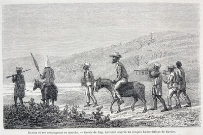 Richard Francis Burton, İngiliz kaşif (1821-1890) ve Afrika