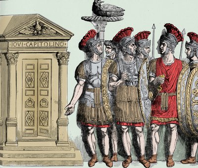 Roma İmparatorluğu: Praetorianlar - Roma Antik Çağı; Praetorian Muhafızları by Unknown artist