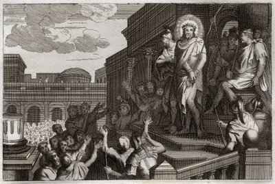Royaumont İncil, Yeni Ahit: Ecce homo. Pontius Pilatus (Pontius Pilatus), İsa Mesih