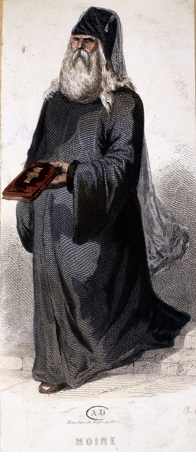 Rus Ortodoks rahip. Oymak by Unknown artist