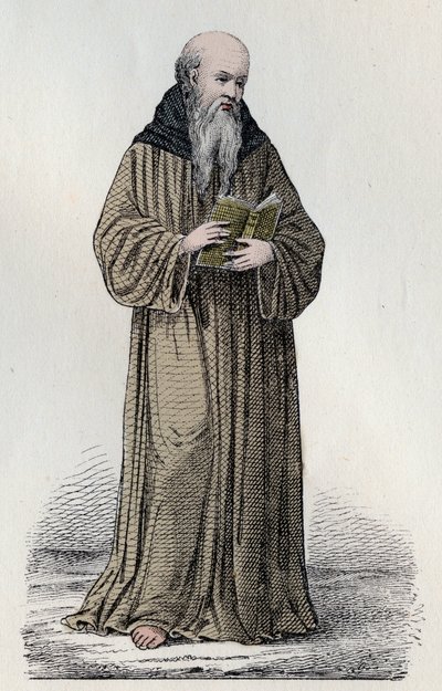 SAINT BONAVENTURE (1221-1274) İtalyan Fransisken kardinal, ilahiyatçı ve filozof - Aziz Bonaventure
