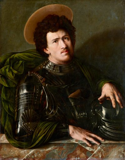 ""Saint George"" 1540 civarında anonim tablo - Ahşap üzerine yağlı boya, Soluk 93,5x73,5 cm Sanat Tarihi Müzesi, Viyana by Unknown artist