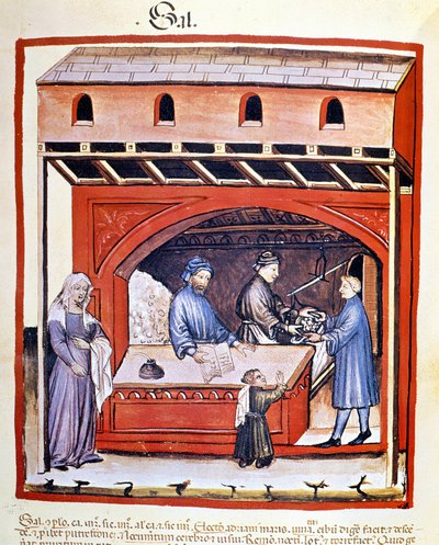 Tuz satışı, özü by Unknown artist