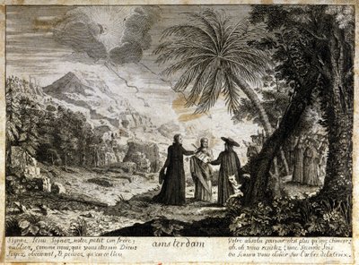 Jansenism'e karşı hicivli skeç. by Unknown artist