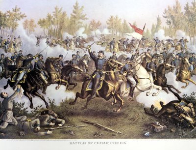 Ayrılık Savaşı (1861 - 1865) veya Amerikan İç Savaşı: 19 Ekim by Unknown artist