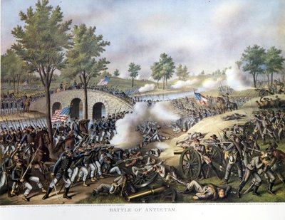 Ayrılık Savaşı (1861 - 1865) veya Amerikan İç Savaşı: 17 Eylül by Unknown artist