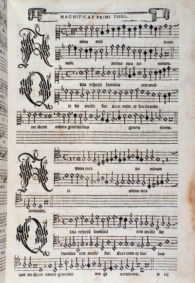 Giovanni Animuccia tarafından hazırlanan Magnificat