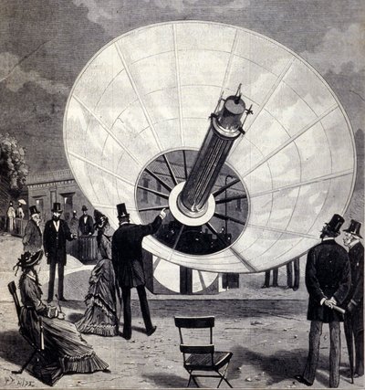 Augustin Mouchot ve Pifre tarafından güneş fırını by Unknown artist