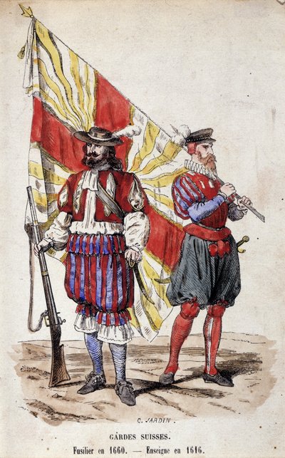 İsviçreli Muhafızlar: 1660