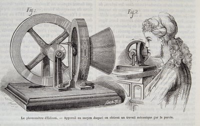 Edison fonometresi - “Doğa” 1878