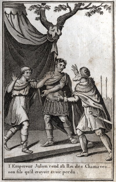 Roma İmparatoru Julian (Flavius Claudius Julianus, Mürted Julian, Filozof Julian, Julian II) (332-363), kaybettiğini düşündüğü oğlunu Chamave