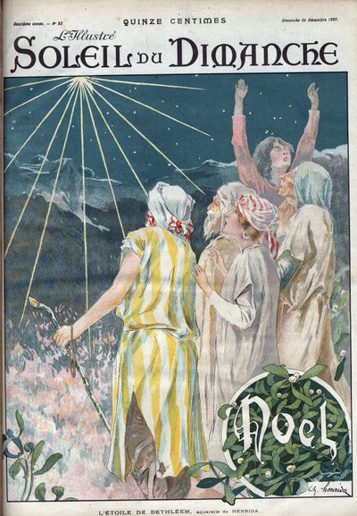 Beytüllahim Yıldızı. 26 Aralık “Pazar Güneşi”nde gravür by Unknown artist