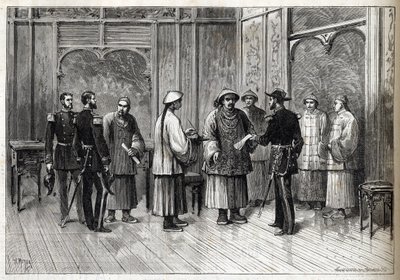 Tientsin Anlaşması veya Li-Fournier Sözleşmesi - Tientsin Anlaşması - Li-Fournier Sözleşmesi (Li Fournier) - 11 Mayıs by Unknown artist