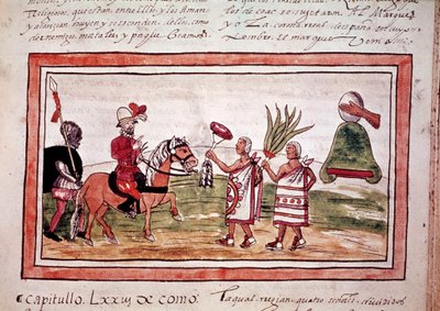 İspanyol fatihi Hernando Cortes (Hernan veya Fernando Cortes veya Cortez) tarafından Meksika