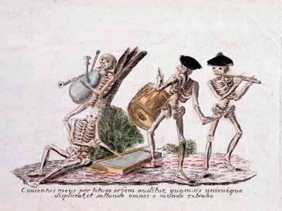 ölüm dansı (baskı) by Unknown artist