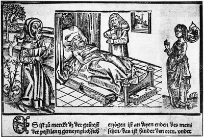 Pestifere yatağındaki doktor, Jérôme Brunschwig, Strasbourg
