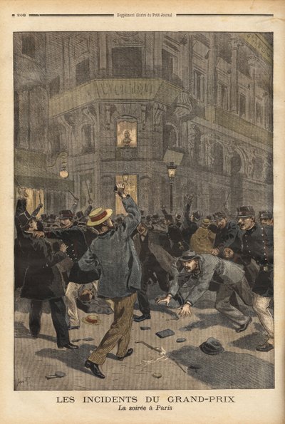 Geceleri Paris sokaklarında devam eden genel mücadele, İçişleri Bakanı Charles Dupuy
