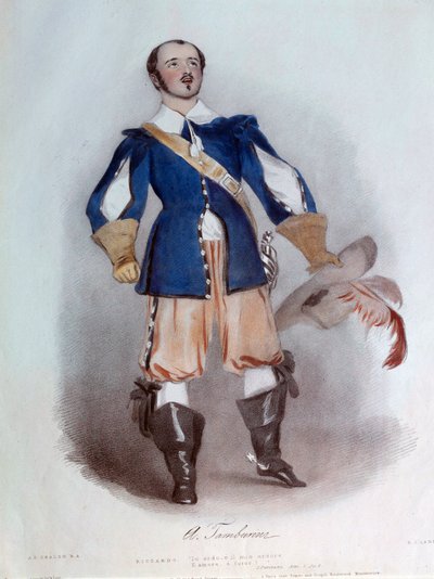 Lirik şarkıcı Antonio Tamburini (1800-1876), Vincenzo Bellini