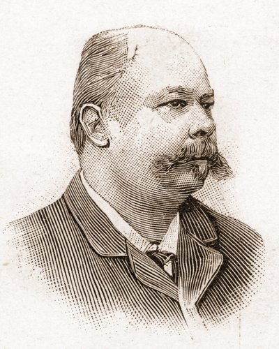1895 yılında Academy Francaise üyeleri: Henri (Henry) Meilhac